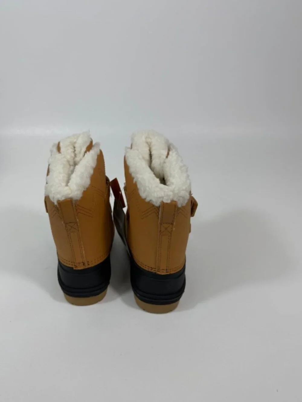 Cat & Jack Toddlers' Cognac Brown Denver Medium Width Winter Boots boy Size 11